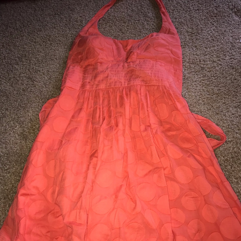 Orange dress